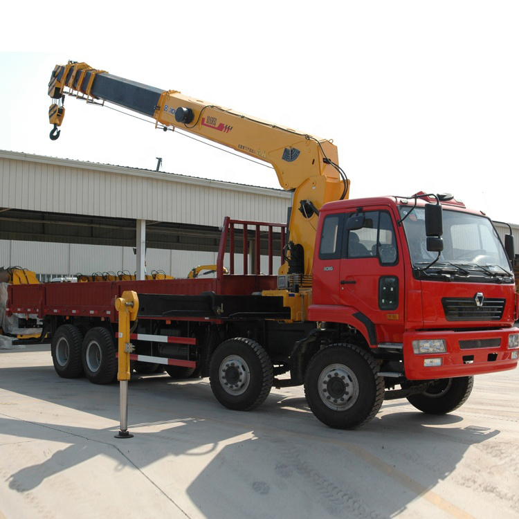 XCMG 8 Ton New Small Telescopic Boom Truck Mounted Crane SQ8SK3Q Crane Mounted Truck Price